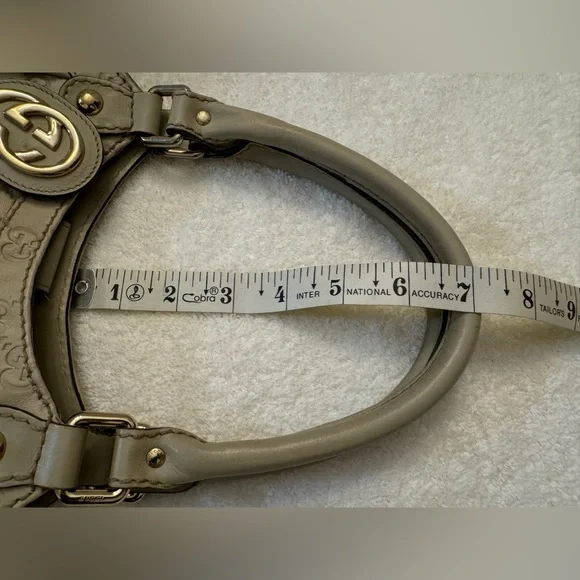 Gucci Beige Guccissima Leather Medium Sukey Tote bag. - Picture 10 of 11